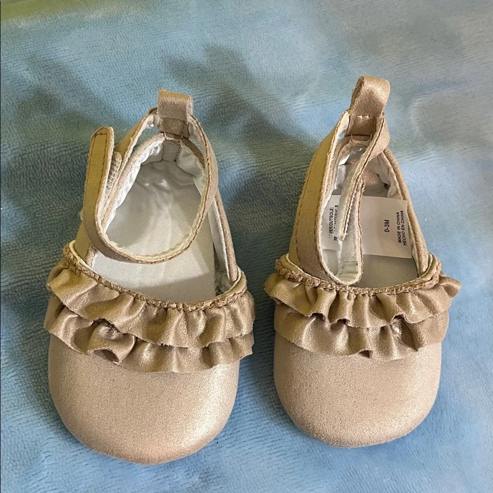 3-Pair Infant Girl MARY JANE Shoe Bundle – Size 1 (0–3 Months) – NWT + NWOT
